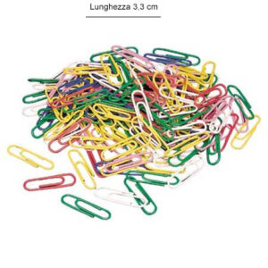 FERMAGLI COLORATI- 33 mm