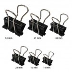 FERMAFOGLI DOUBLE CLIP SIAM 25 mm.