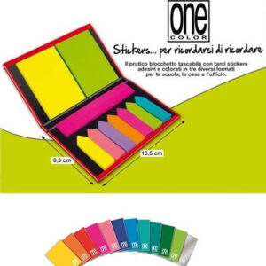 BLOCCHETTO STICKERS ASSORTITI ONE COLOR