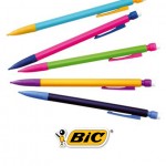 porta mine bic matic con fusto colotato gommino e punta 0.7 mm