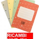 RICAMBI FORATI IN 3 COLORI