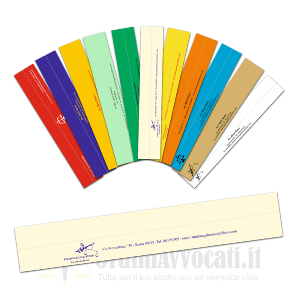 FASCETTE PER FASCICOLI ATTI